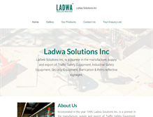 Tablet Screenshot of ladwas.com